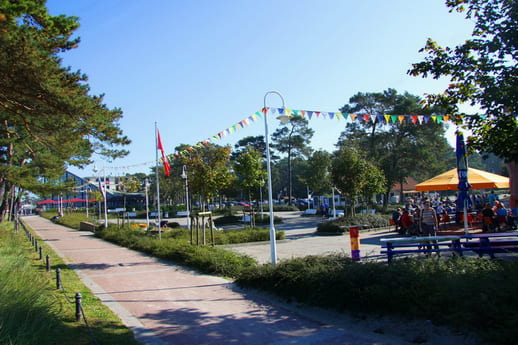 Glowe Kurplatz mit Imbiss