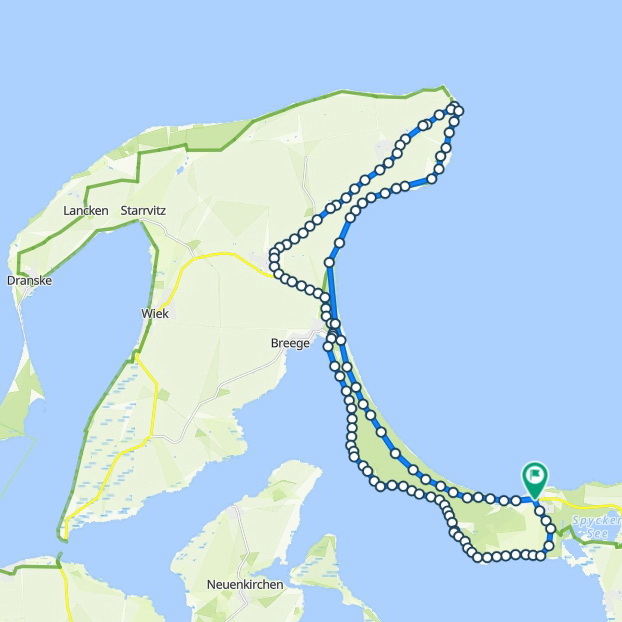 Rügen Radtour Glowe Juliusruh Vitt Kap Arkona