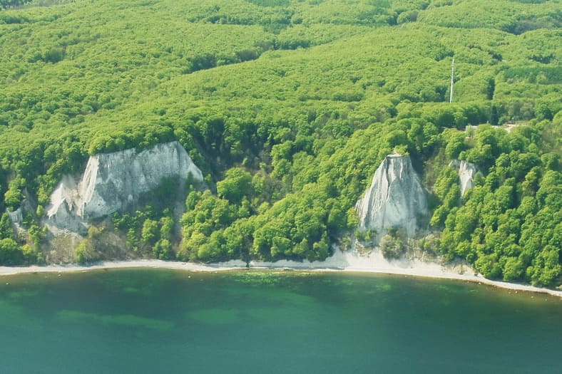 Beliebte Urlaubsorte auf Rügen Nationalpark Jasmund