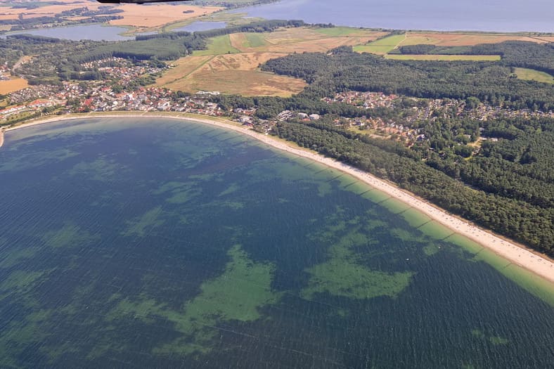 Beliebte Urlaubsorte auf Rügen Ostseebad Glowe an der Schaabe