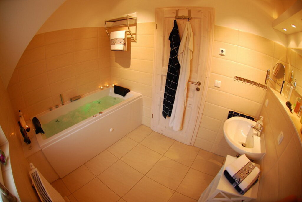 Ferienhaus Wellenbrecher Bad OG