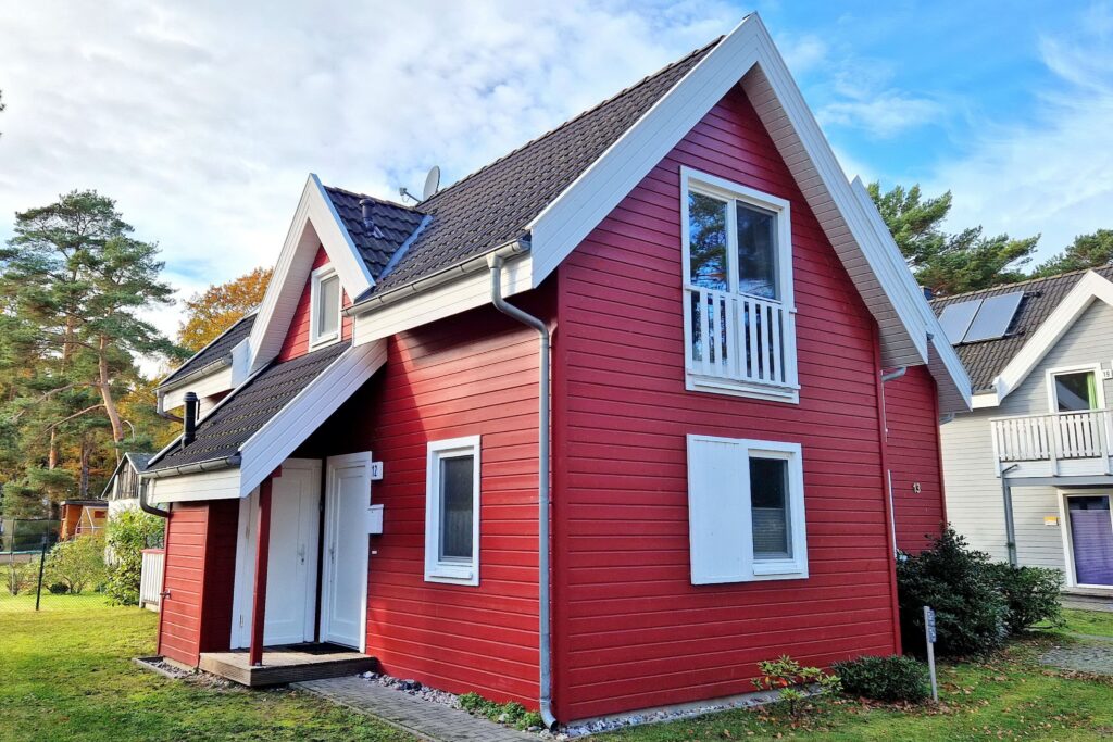 Ferienhaus Wellenbrecher Eingang HWR Glowe Rügen