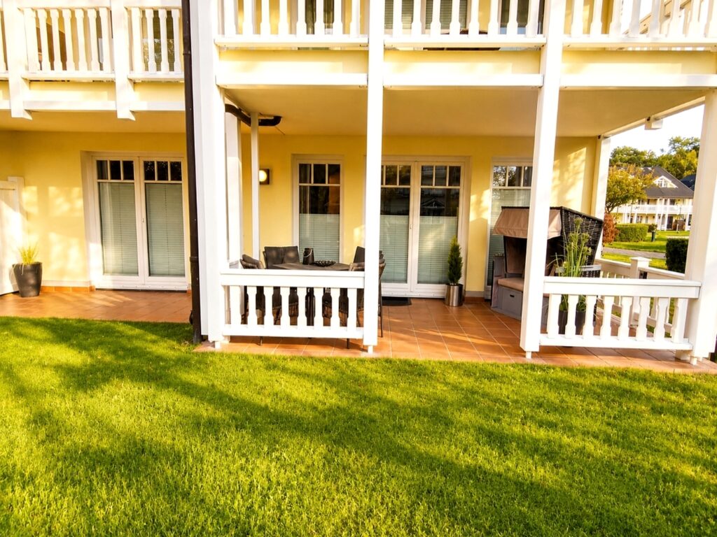 Ferienwohnung Strandglück Dünenpark Binz Rügen Balkon