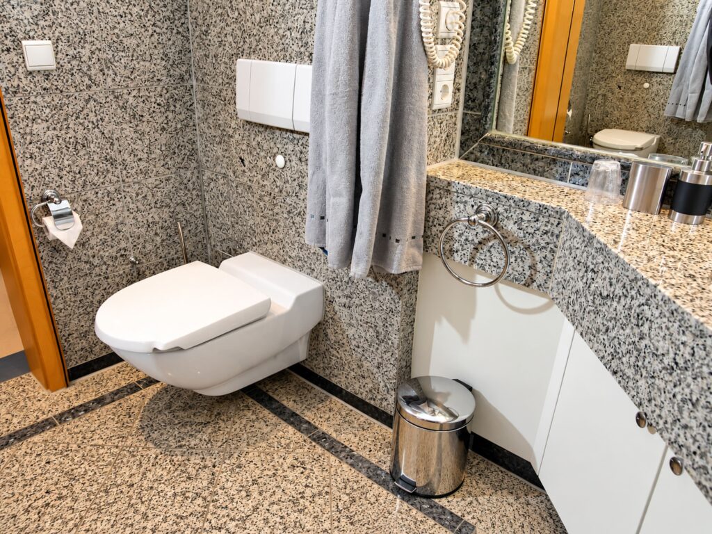 Ferienwohnung Strandglück Dünenpark Binz Rügen WC