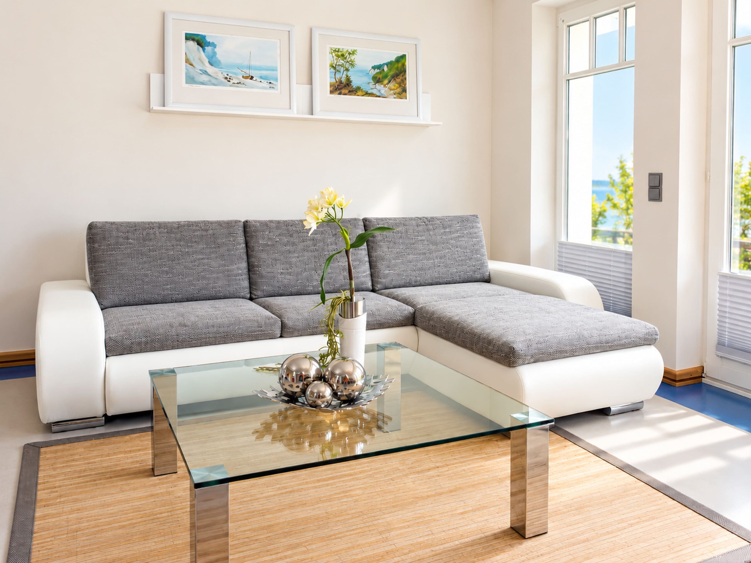 Ferienwohnung Strandliebe Dünenpark Binz Rügen Schlafsofa