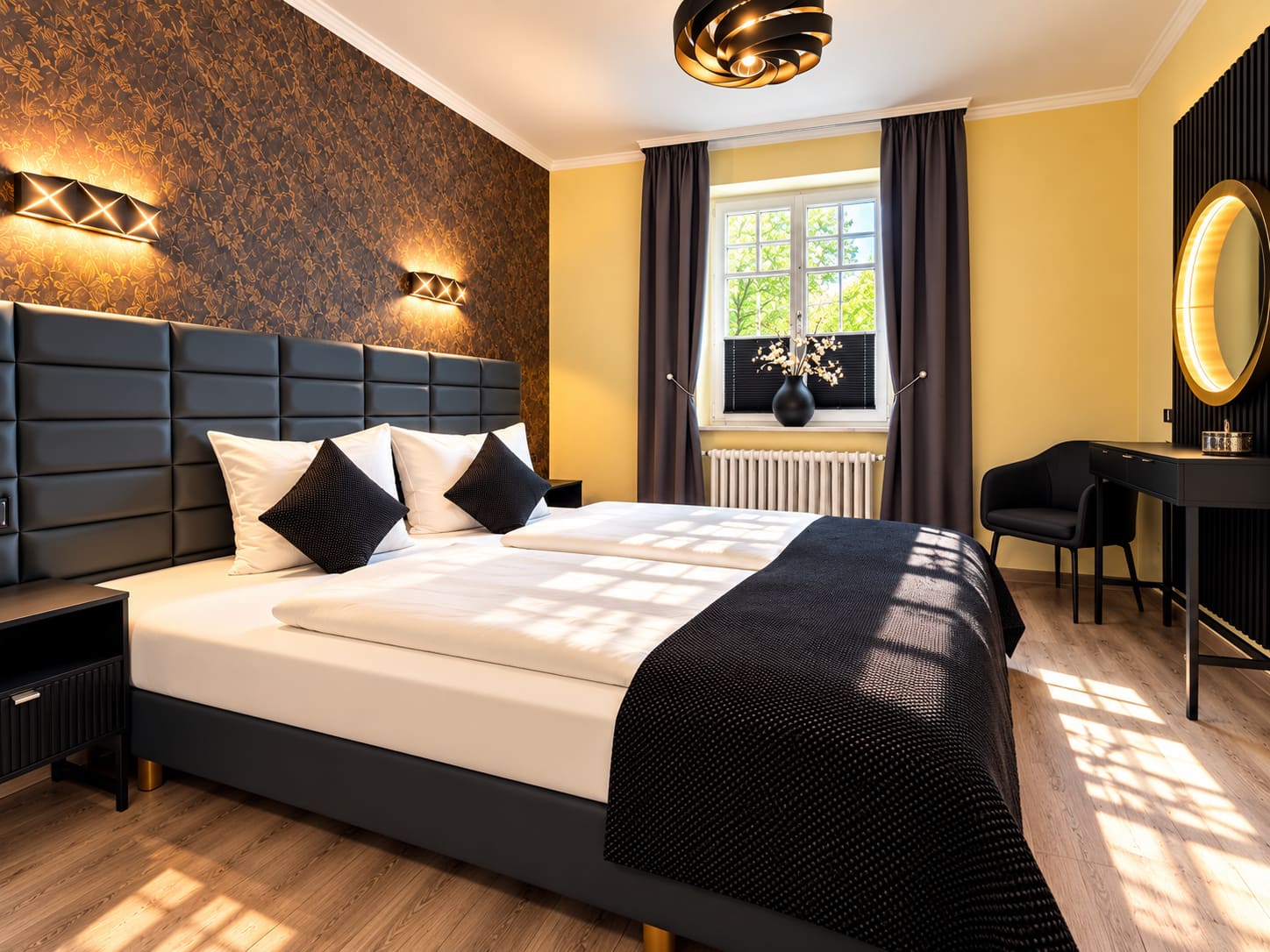 Ferienwohnung Strandzeit Dünenpark Binz Rügen Schlafzimmer